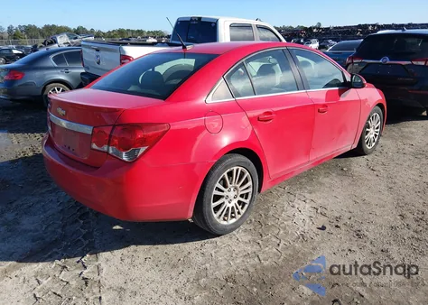 2014 Chevrolet Cruze Eco Auto из США, поврежденный, VIN 1G1PH5SB2E7162884